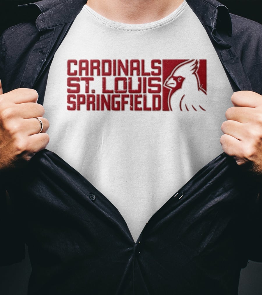Cardinals St. Louis Springfield MLB T-Shirt