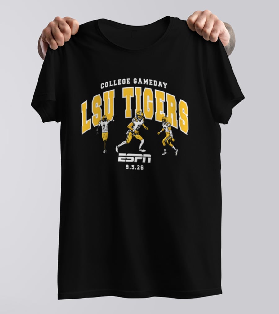 College Gameday LSU Tigers Football ESPN 9.5.26 T-Shirt