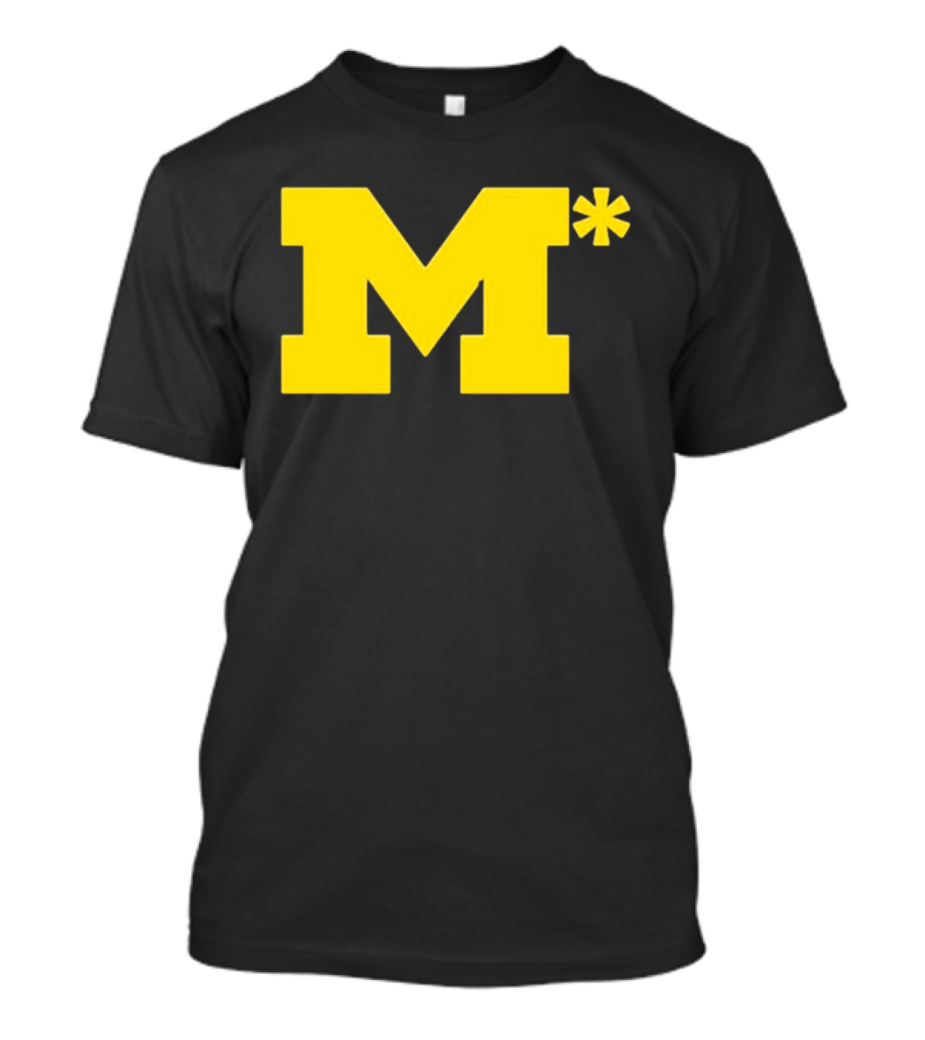 Michigan Wolverines M Asterisk 0.01 Seconds T-Shirt