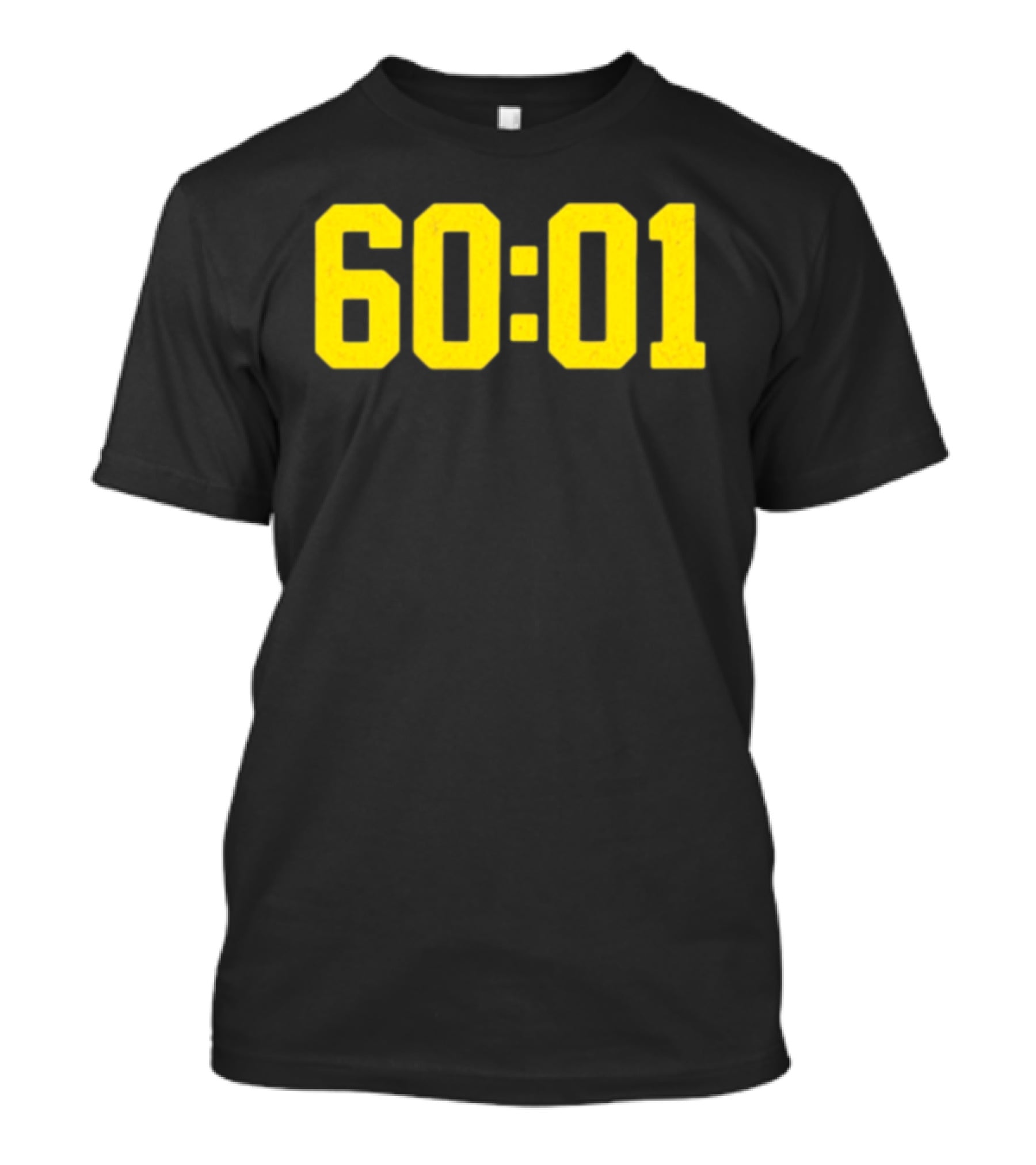 Michigan Wolverines 60 01 Sports Team Victory Time Code T-Shirt