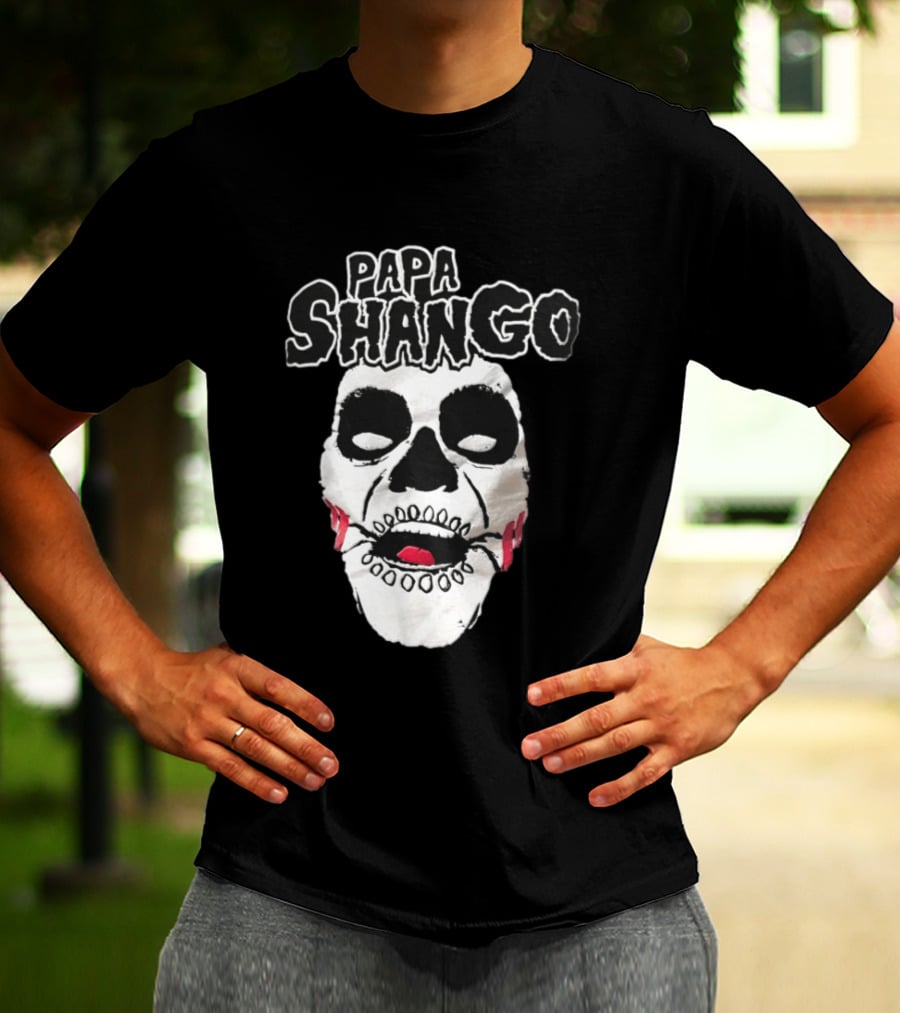 Papa Shango WWE Iconic Face Paint T-Shirt