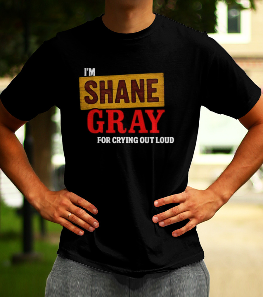 I'm Shane Gray For Crying Out Loud Joe Jonas Camp Rock T-Shirt