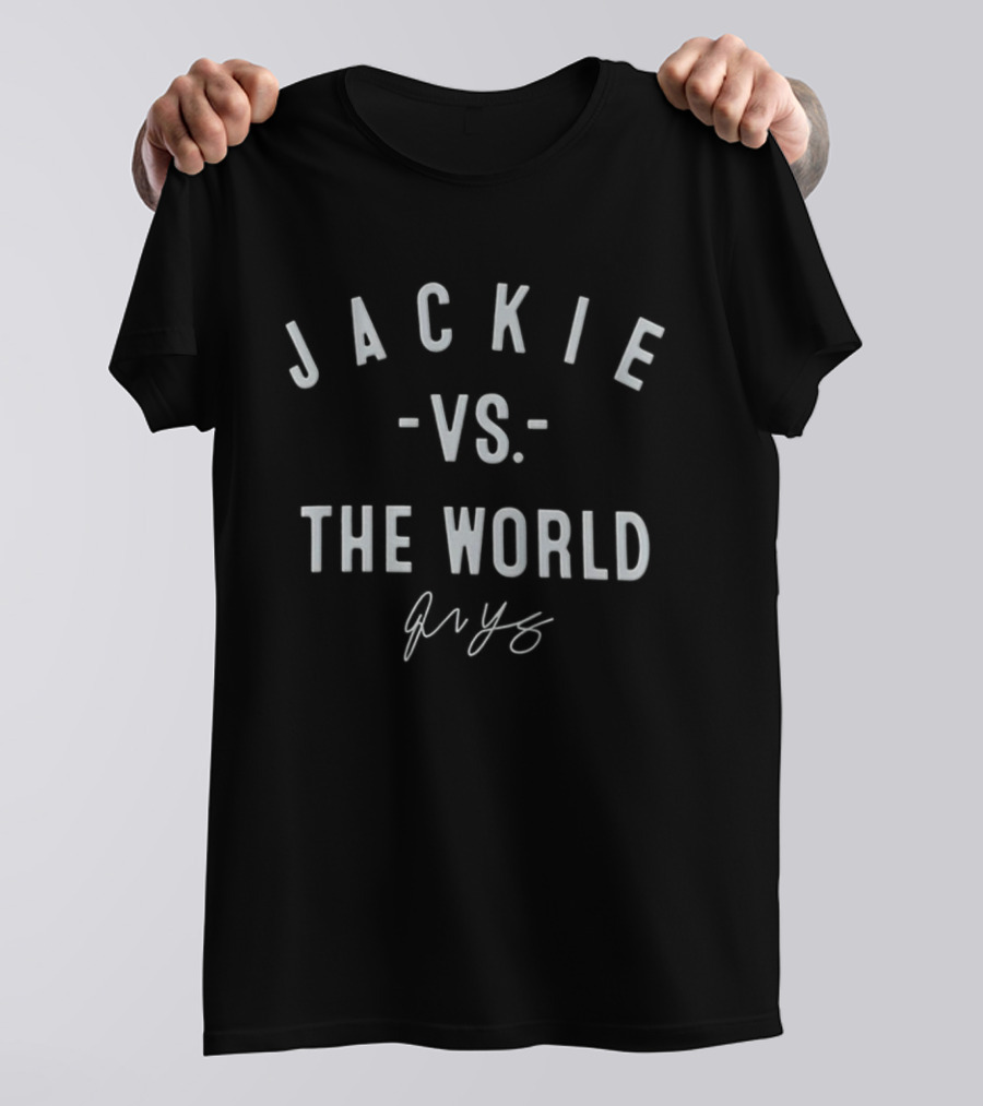 Jackie Young Vs The World Las Vegas Aces WNBA 2026 T-Shirt