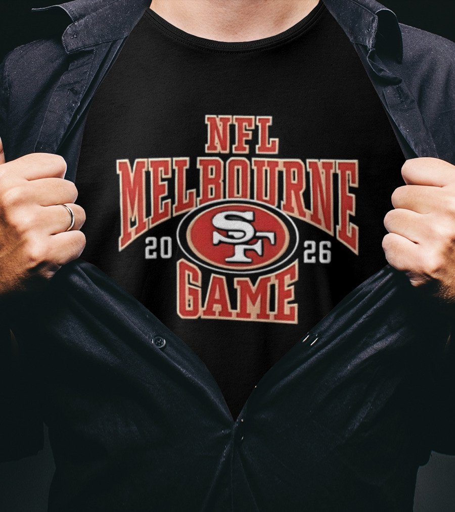 San Francisco 49ers NFL Melbourne Game 2026 T-Shirt