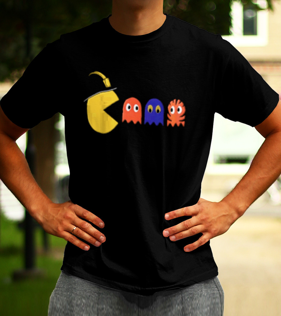 Steel Rivals Pac Man Ghosts T-Shirt