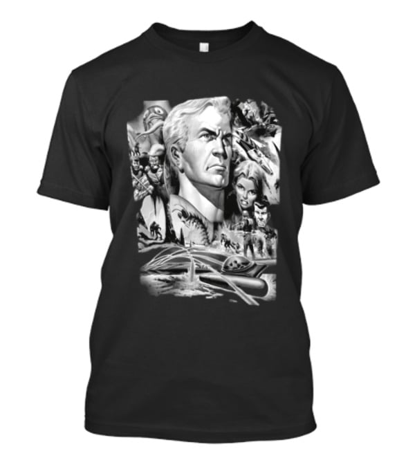 The Trigan Empire Sci Fi Adventure Comic Art Exploration T-Shirt