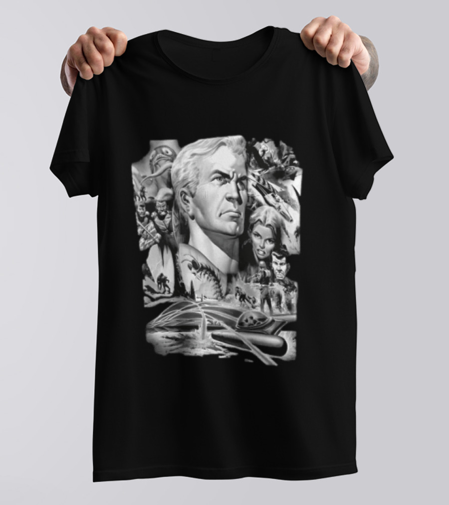 The Trigan Empire Sci Fi Adventure Comic Art Exploration T-Shirt