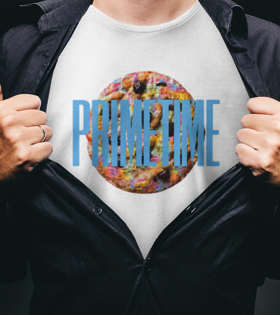Primetime Colorful Cookie Theme Robert Pattinson T-Shirt