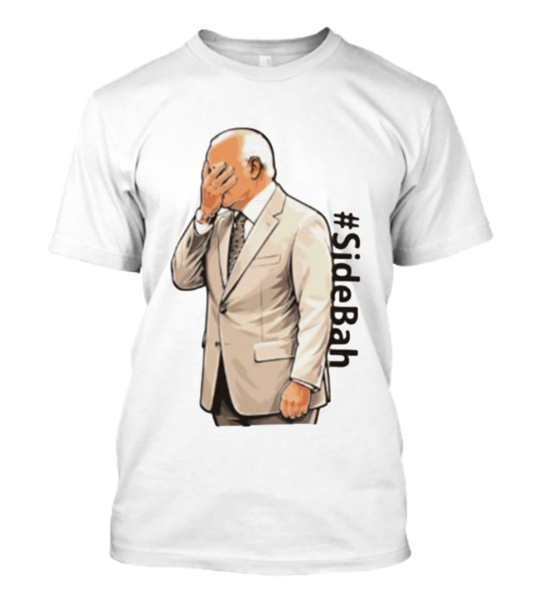 #SideBah Iconic Facepalm Suit T-Shirt