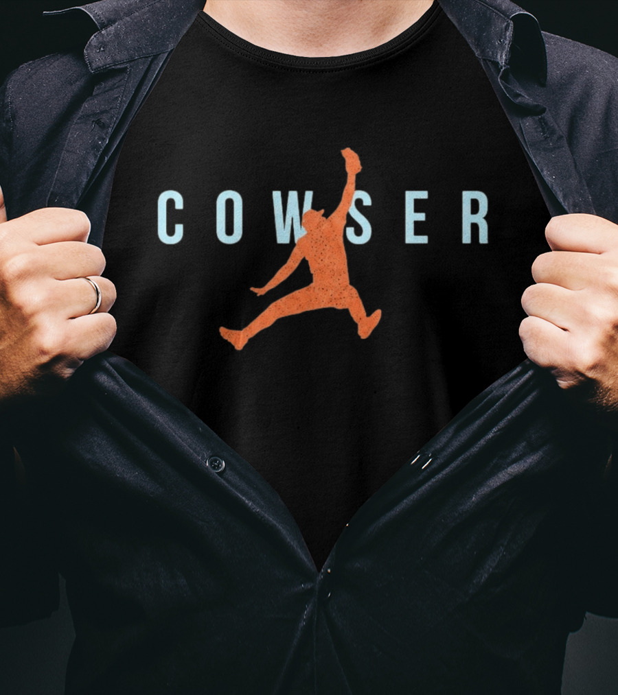 2026 Colton Cowser Home Run Robbery COWSER Jumping T-Shirt