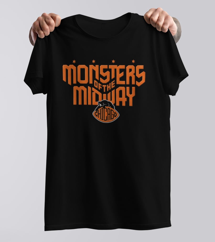 Monsters Of The Midway Chicago Bears 2026 Rivalries T-Shirt
