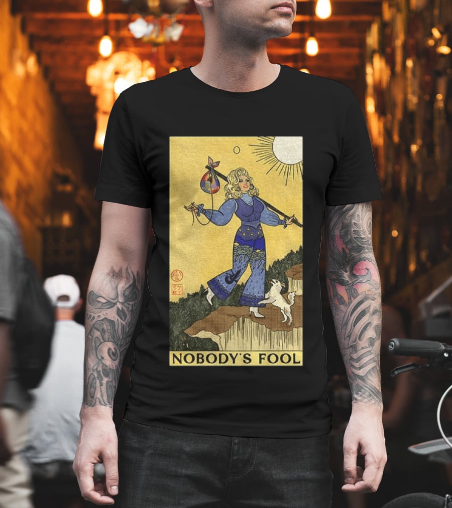 Dolly Parton Nobody's Fool Tarot Card Sun T-Shirt