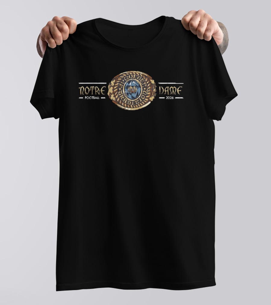 Notre Dame Football 2026 Tradition Ring T-Shirt