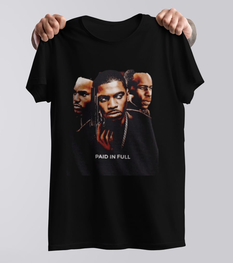 Paid In Full Cast Movie Characters Collection T-Shirt