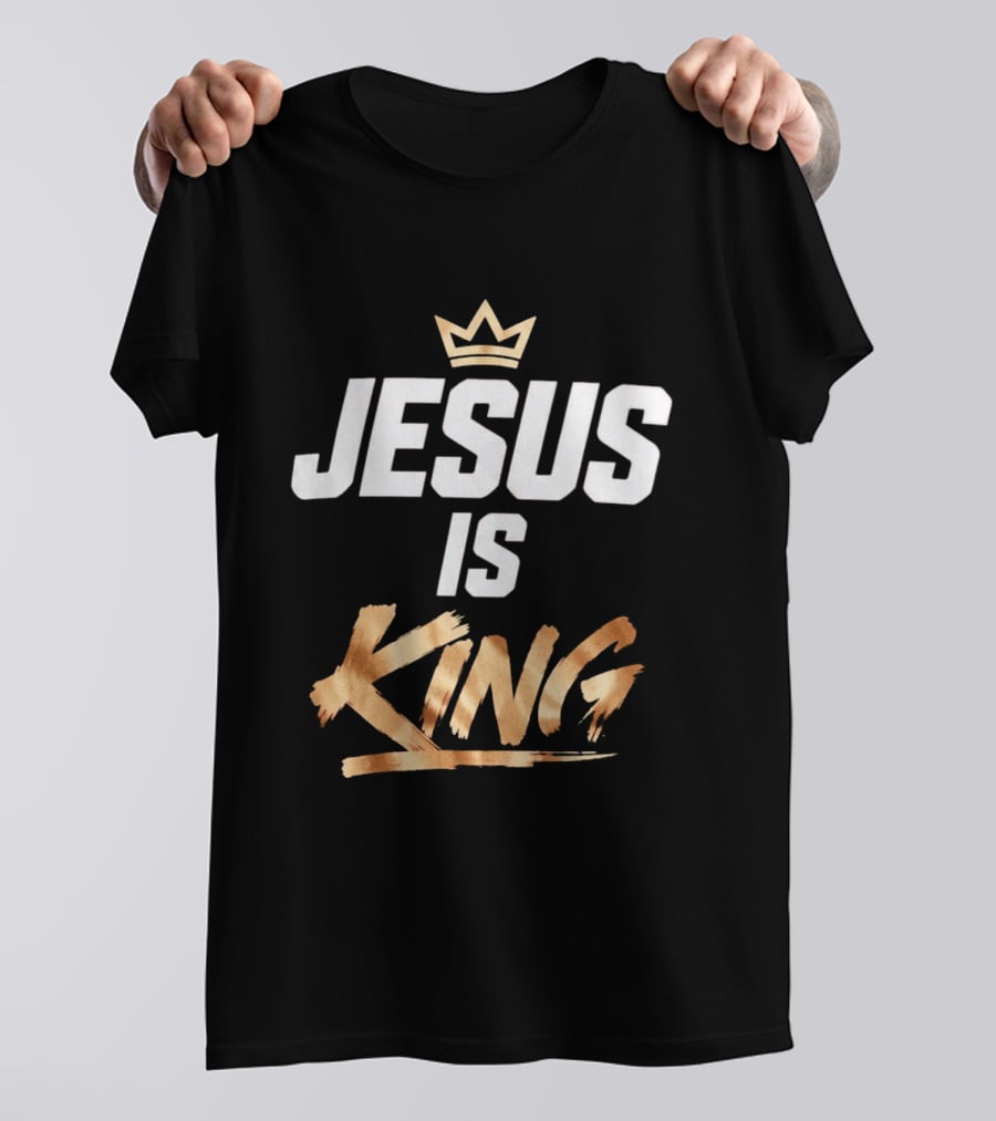 Eugenio Suarez Jesus Is King Crown T-Shirt