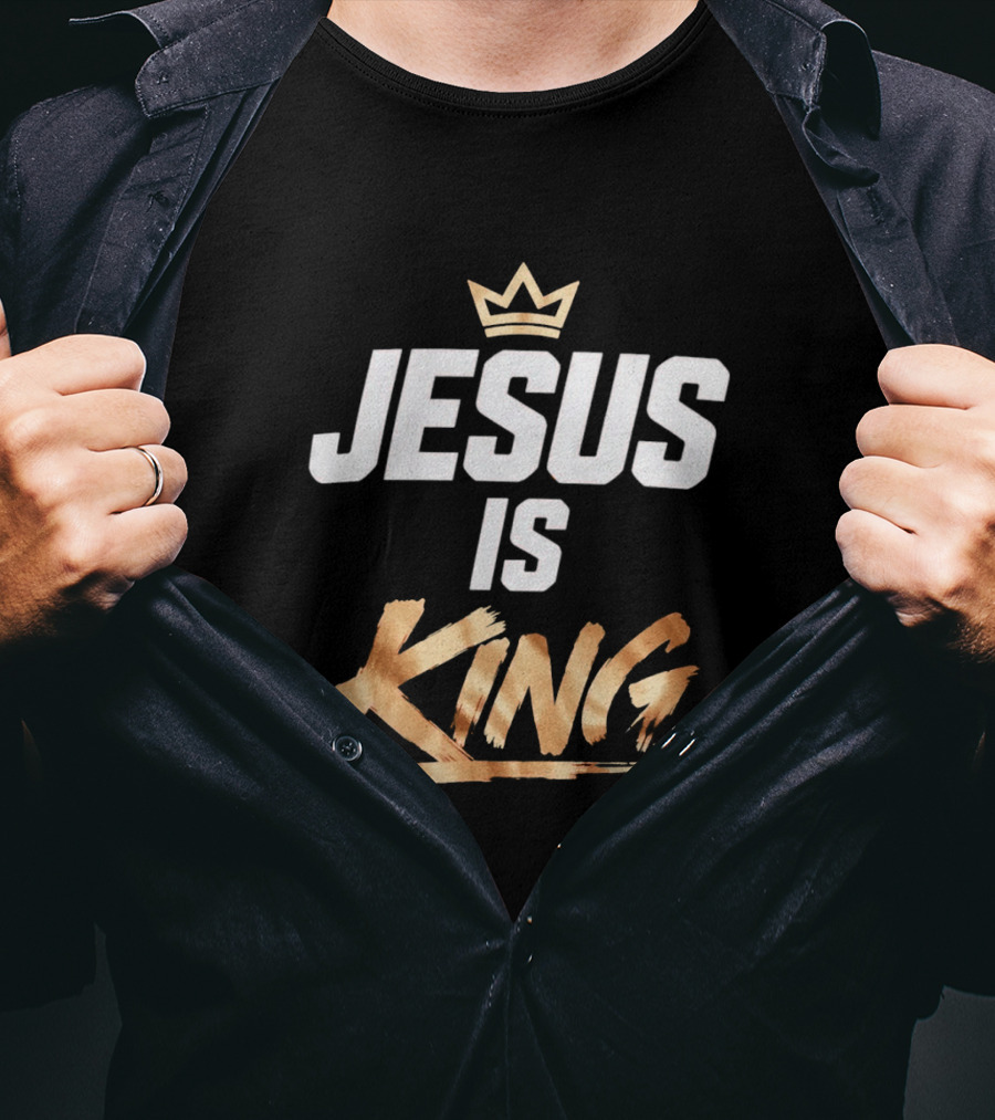 Eugenio Suarez Jesus Is King Crown T-Shirt