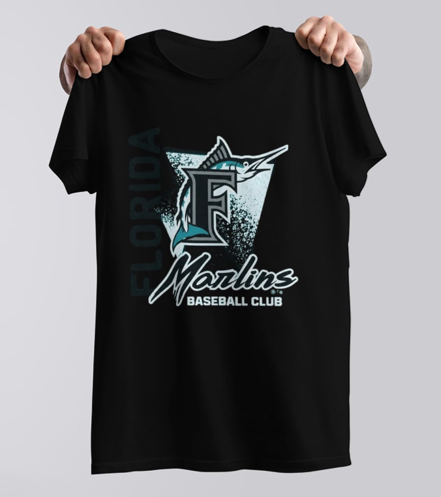 Florida Marlins Baseball Club Classic F Marlin T-Shirt