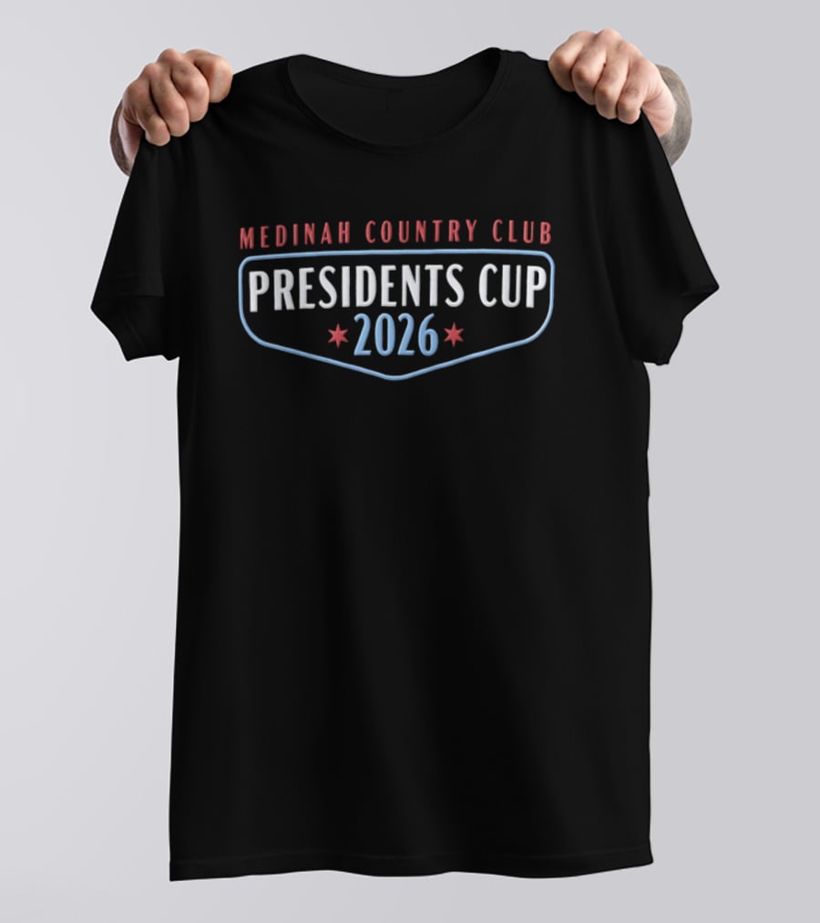 Presidents Cup 2026 Medinah Country Club Golf Event T-Shirt
