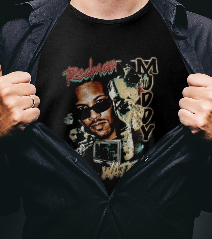 Redman Muddy Waters Vintage Hip Hop Album T-Shirt