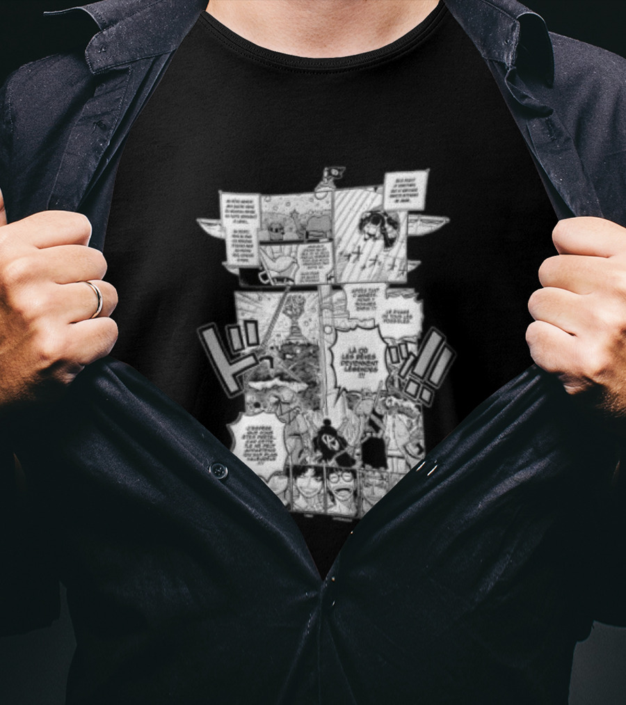 ROAD TO WORLDS 2026 One Piece Manga Inspired Précommande T-Shirt