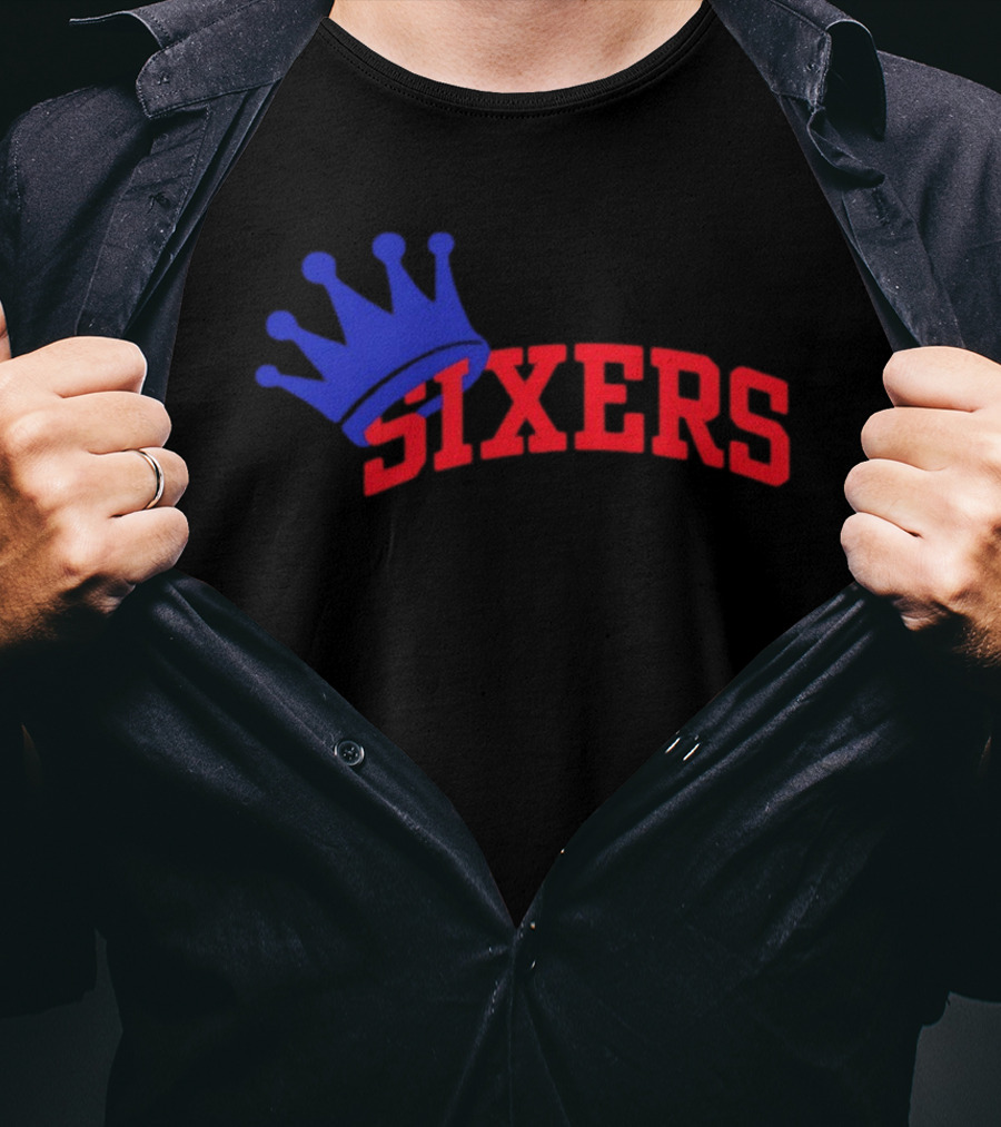 Philadelphia 76ers King LeBron James Basketball 2026 NBA T-Shirt