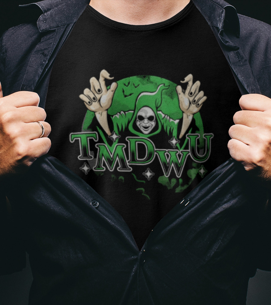 TMDWU Ghost Halloween Paranormal Hands And Haunting Spirit T-Shirt