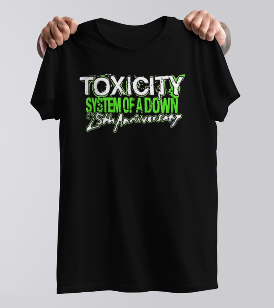 Toxicity System Of A Down 25th Anniversary Collection T-Shirt
