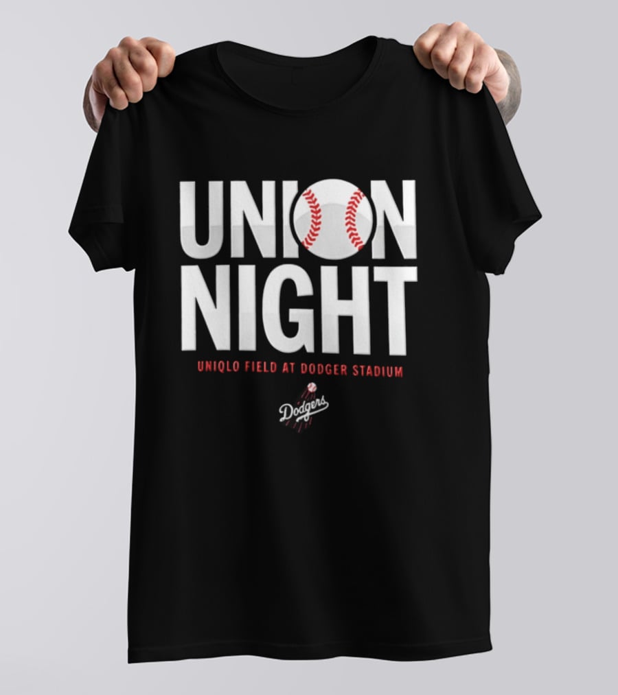 Union Night Uniqlo Field At Dodger Stadium Dodgers 2026 T-Shirt