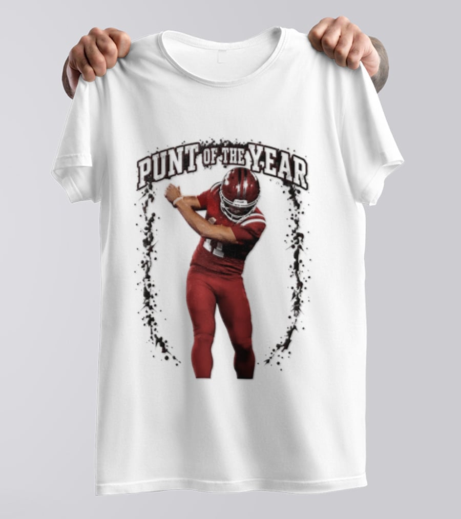 Punt Of The Year Wisconsin Football Dab Celebration T-Shirt