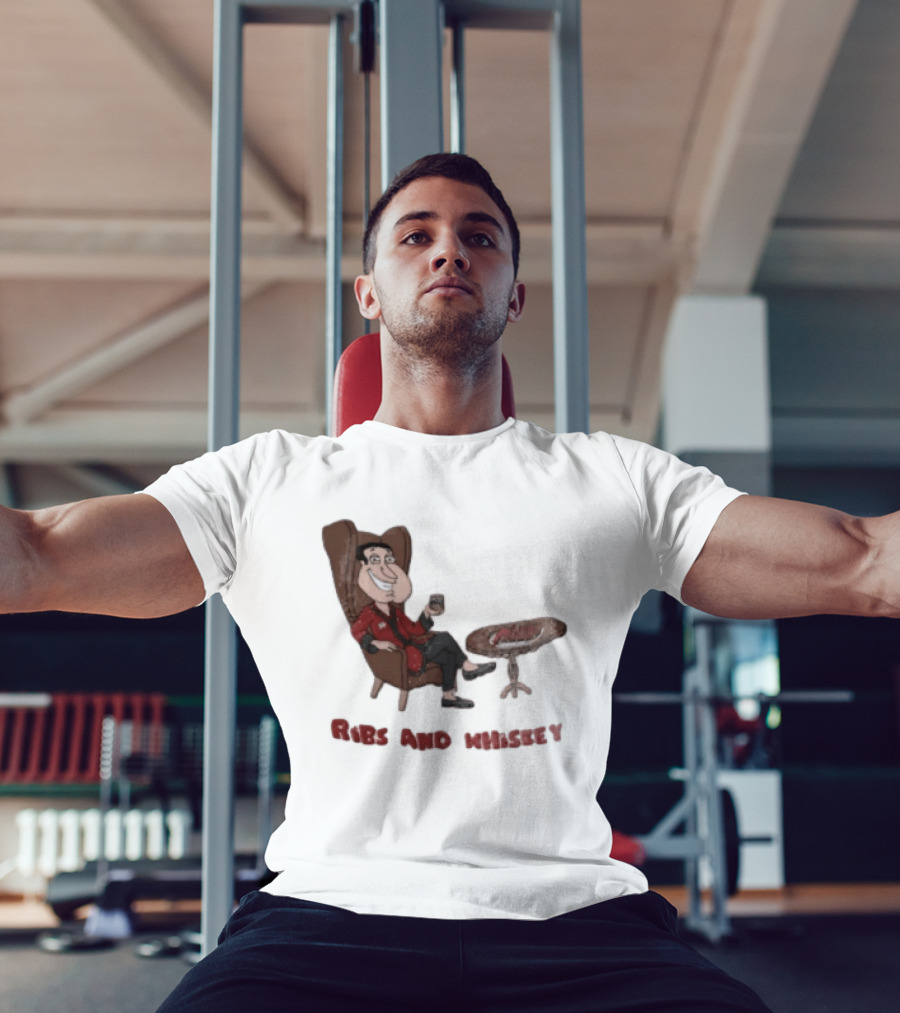 Family Guy Glenn Quagmire Ribs And Whiskey T-Shirt