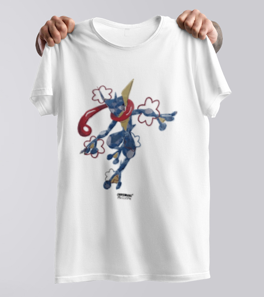 Inhuman Gureninja Pokemon Greninja Fan Art Collection T-Shirt