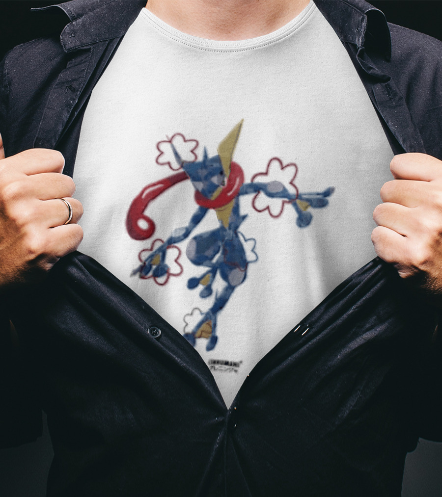 Inhuman Gureninja Pokemon Greninja Fan Art Collection T-Shirt