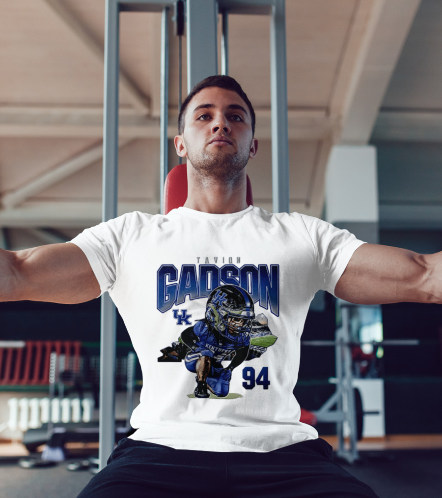 Tavion Gadson Kentucky Wildcats Football 94 UK T-Shirt