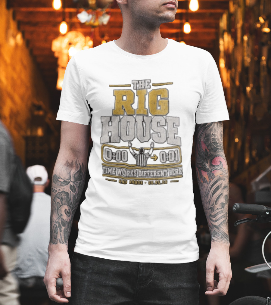 The Big House 0 00 To 0 01 Time Works Different Here Ann Arbor 09 05 26 T-Shirt