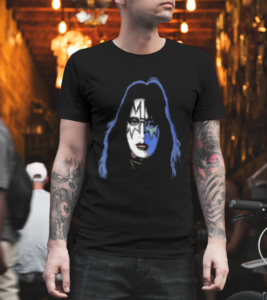 Ace Frehley Big Face Solo Album 2026 Face T-Shirt