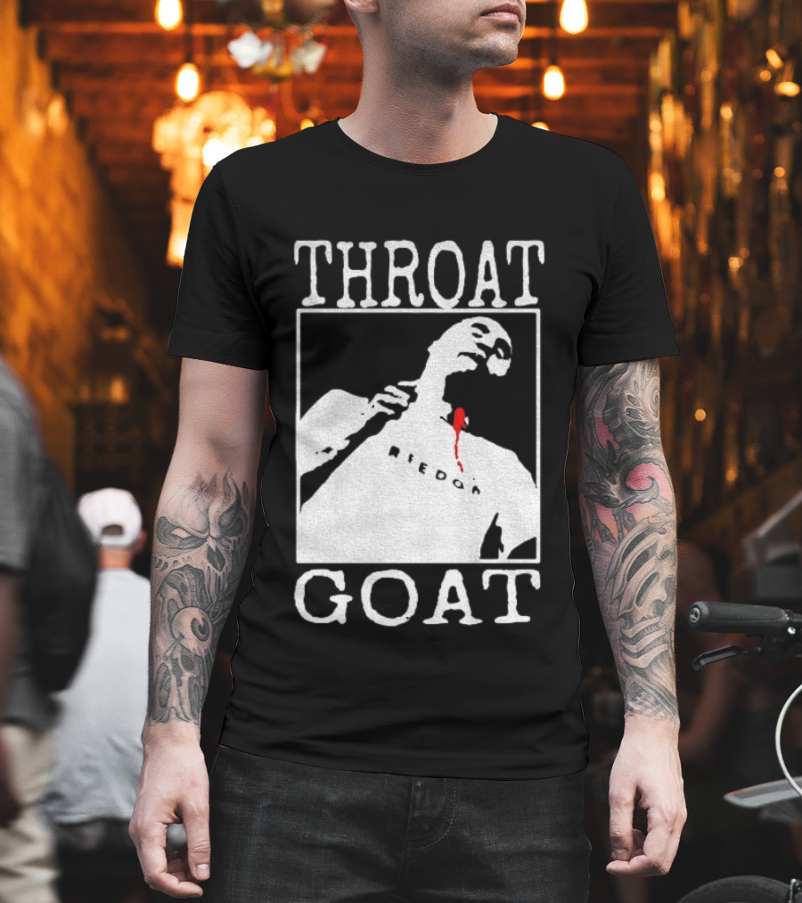 Charlie Kirk Throat Goat Kirkaversary T-Shirt
