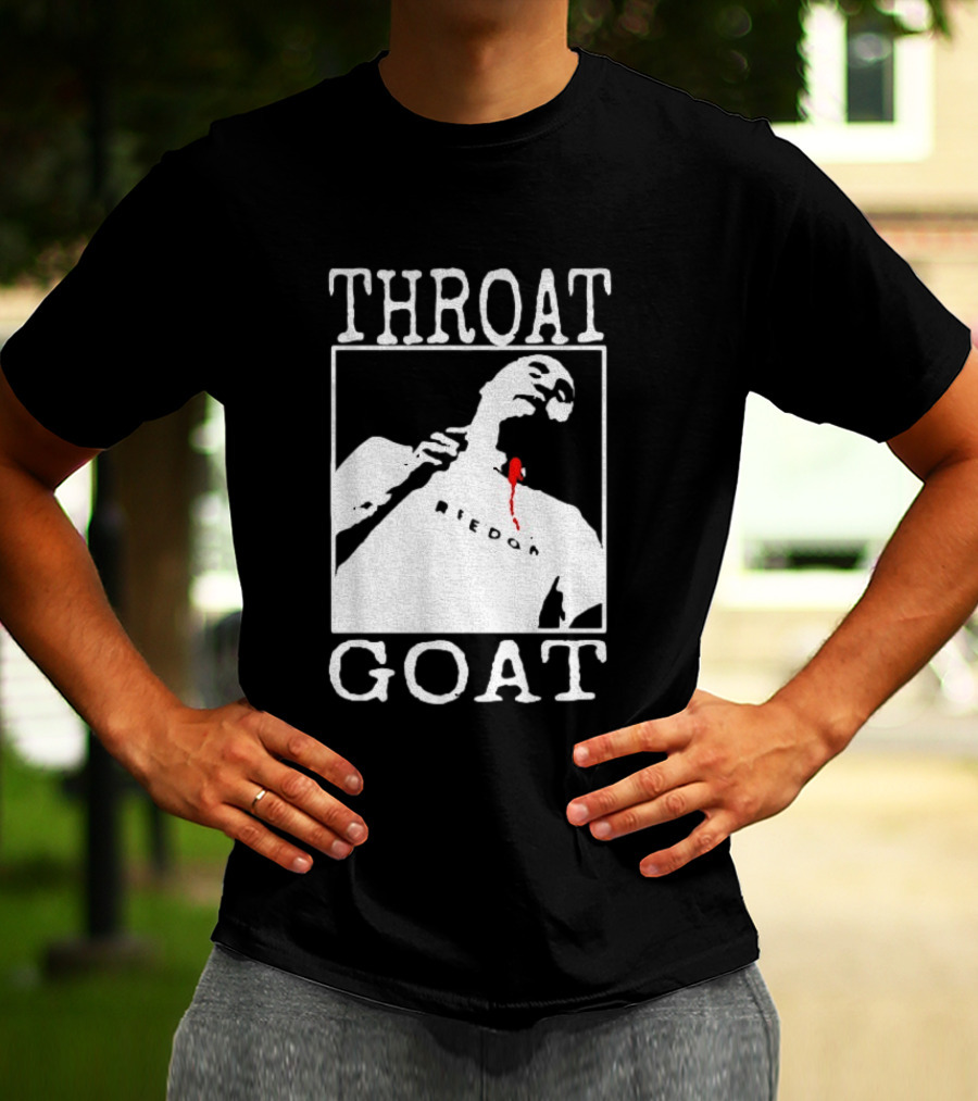 Charlie Kirk Throat Goat Kirkaversary T-Shirt