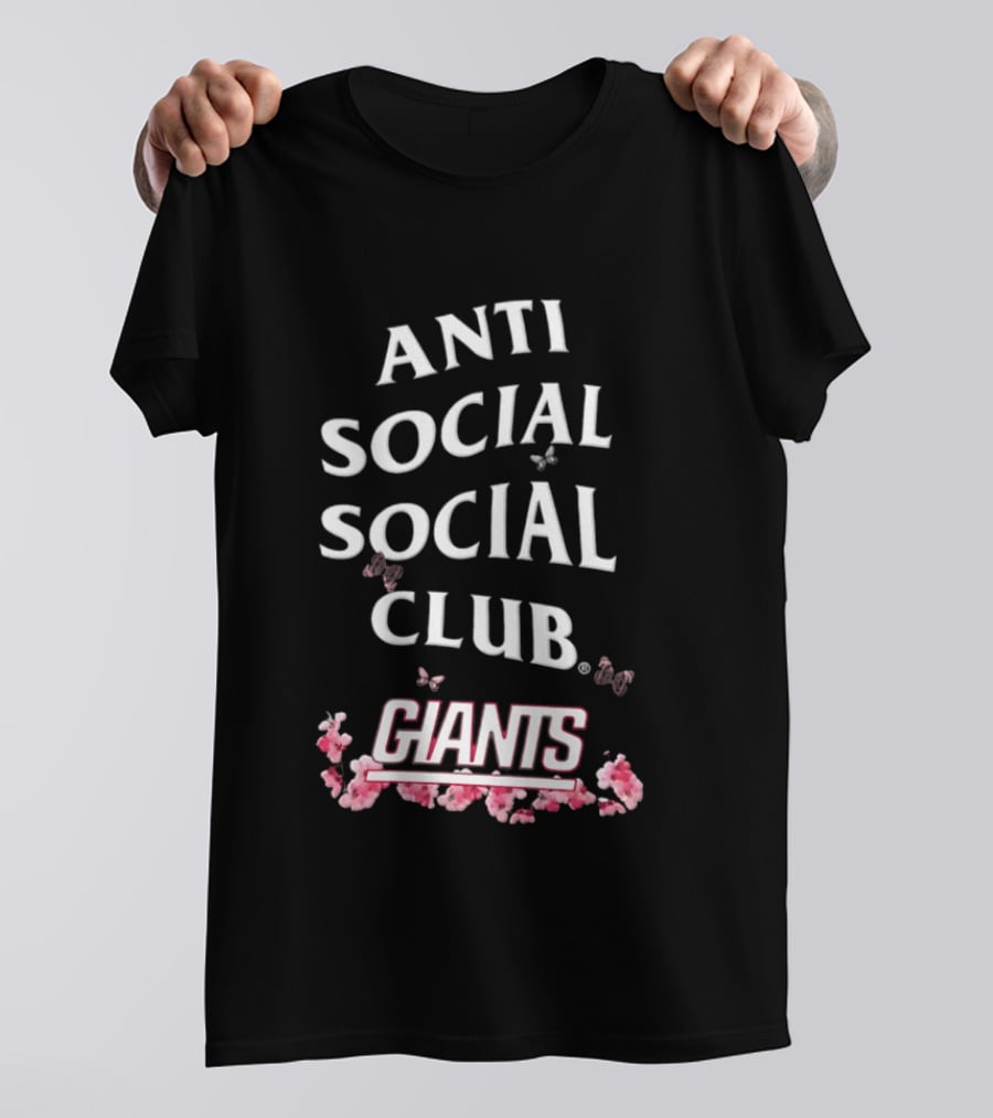 Anti Social Social Club Giants Floral 2026 T-Shirt
