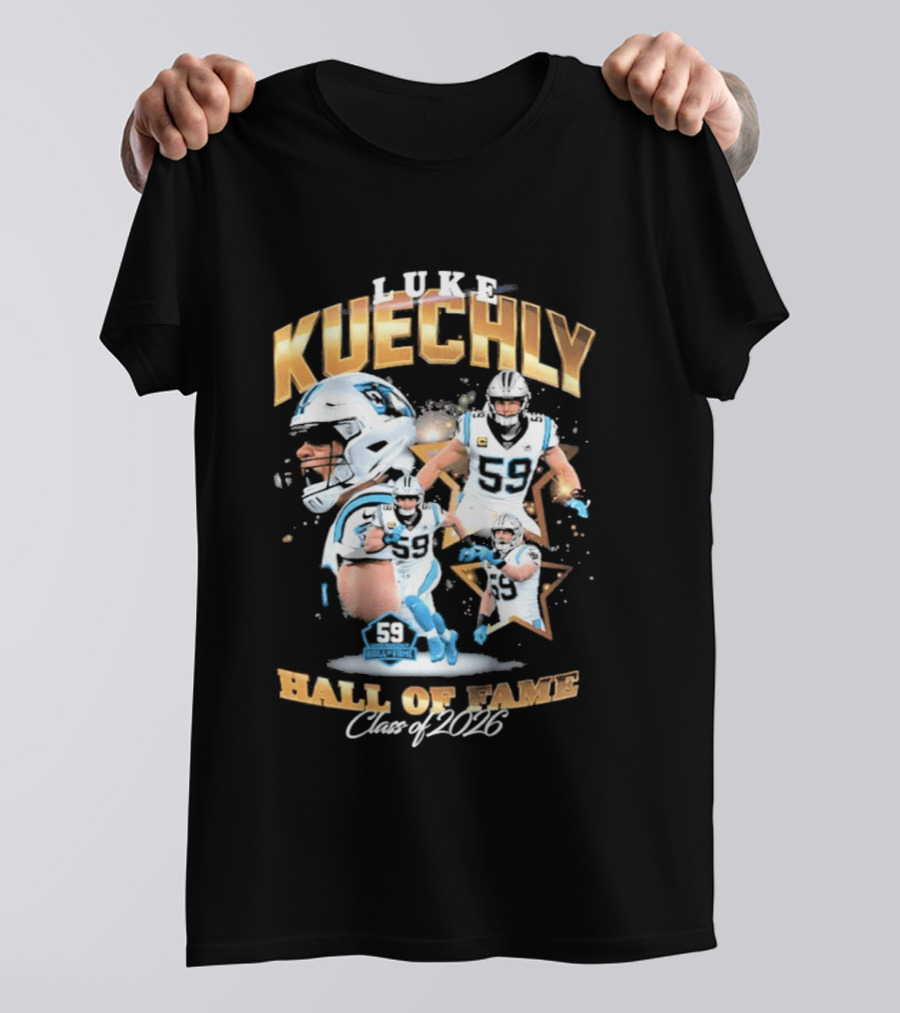 Luke Kuechly Panthers Hall Of Fame Class Of 2026 T-Shirt