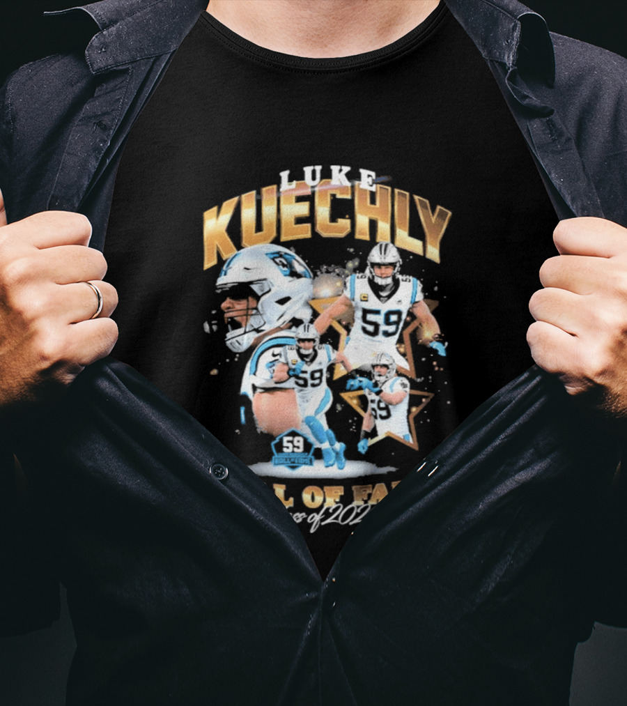 Luke Kuechly Panthers Hall Of Fame Class Of 2026 T-Shirt