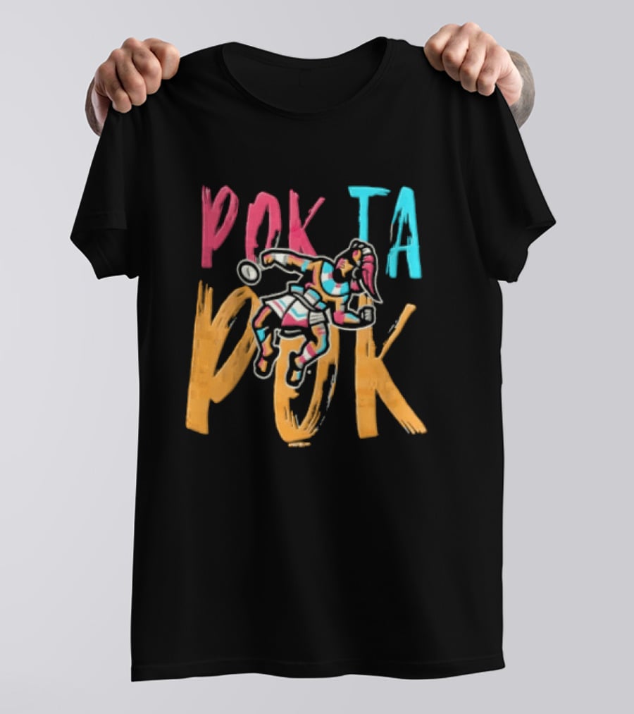 Pok Ta Pok Copa Pensacola Pensacola Blue Wahoos MiLB Baseball Playful Athletic T-Shirt