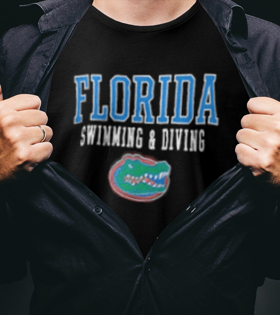 Florida Gators Swimming And Diving Team University Of Florida T-Shirt