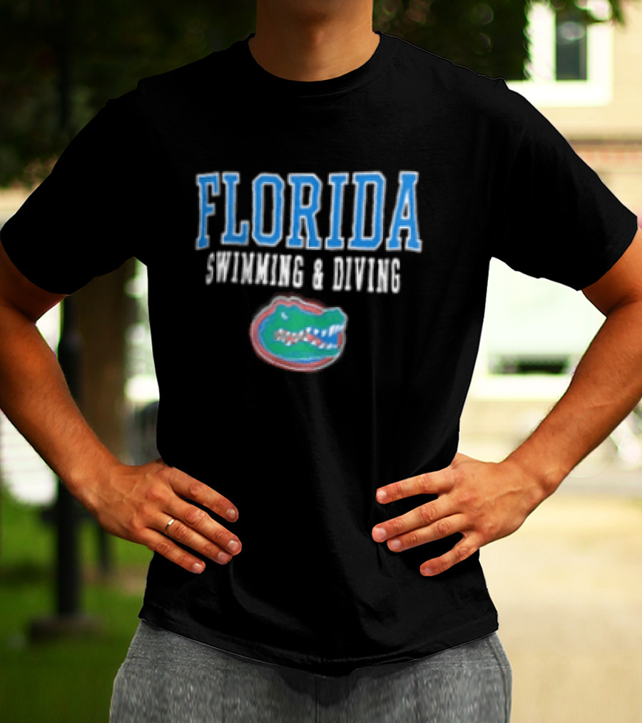 Florida Gators Swimming And Diving Team University Of Florida T-Shirt
