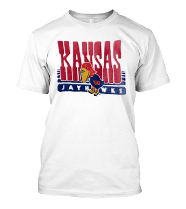 Kansas Jayhawks Big Jay Basketball NBA T-Shirt
