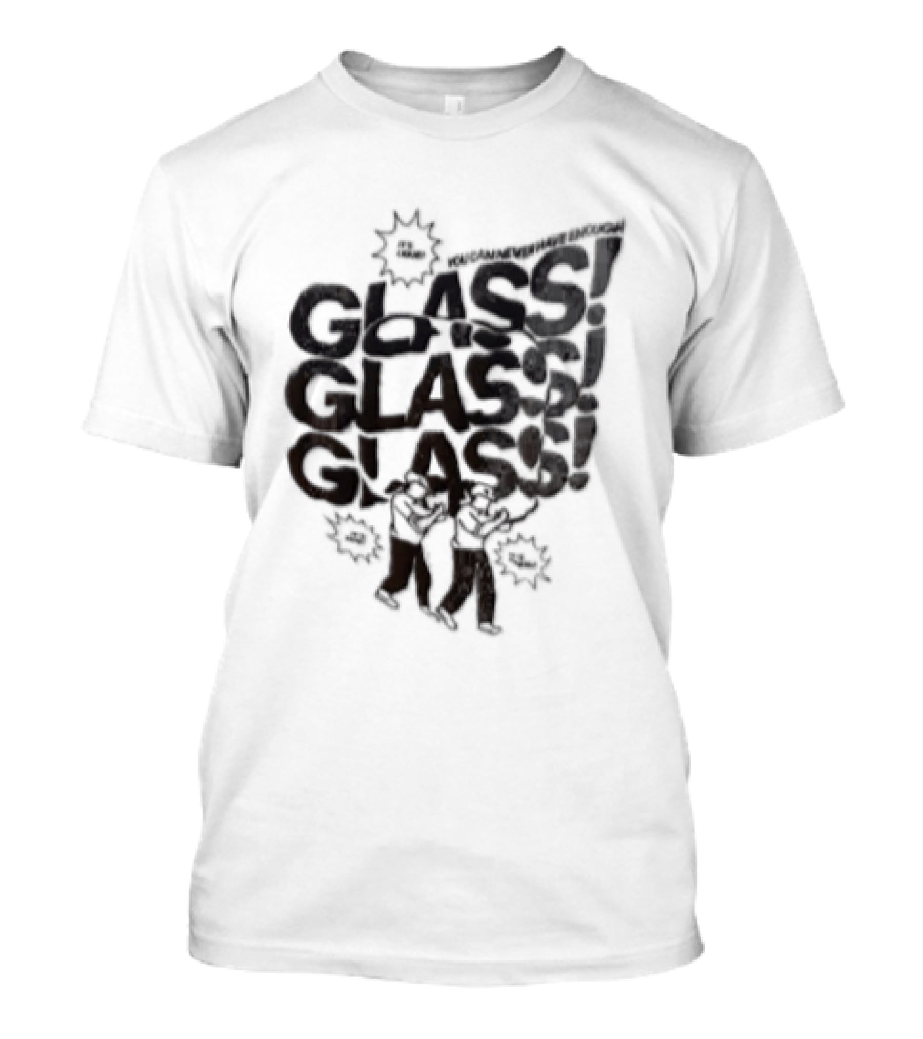 Glass Liquid You Can Never Have Enough Pizza Slice Bubbles T-Shirt