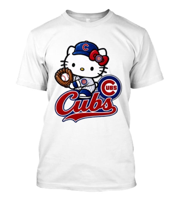 Hello Kitty Cubs 2026 MLB Baseball Chicago T-Shirt