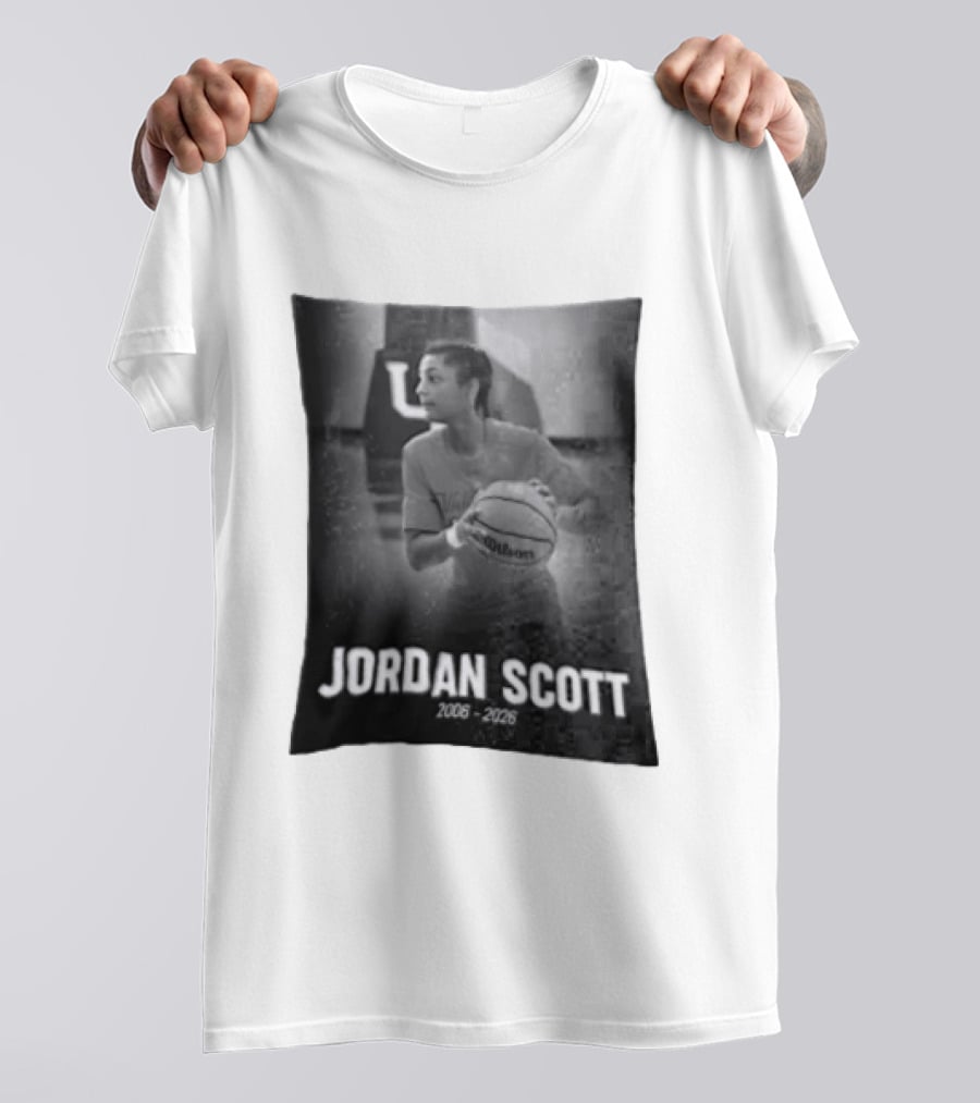 Jordan Scott Basketball Tribute 2006 2026 RIP Memories T-Shirt