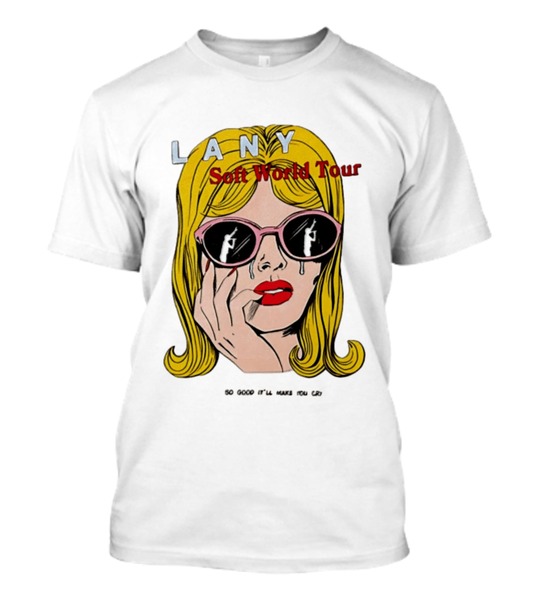 LANY Soft World Tour 2026 So Sad I'll Said To Cry T-Shirt