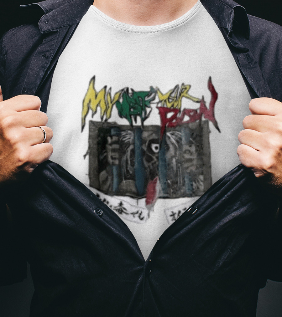 My Meat Your Poison Japanese Hardcore Kanji Anime Aesthetic T-Shirt