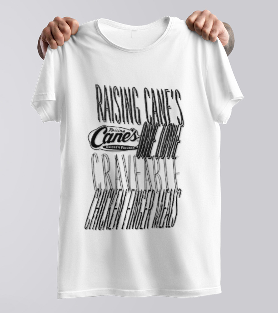 Raising Cane's One Love Craveable Chicken Finger Meals T-Shirt
